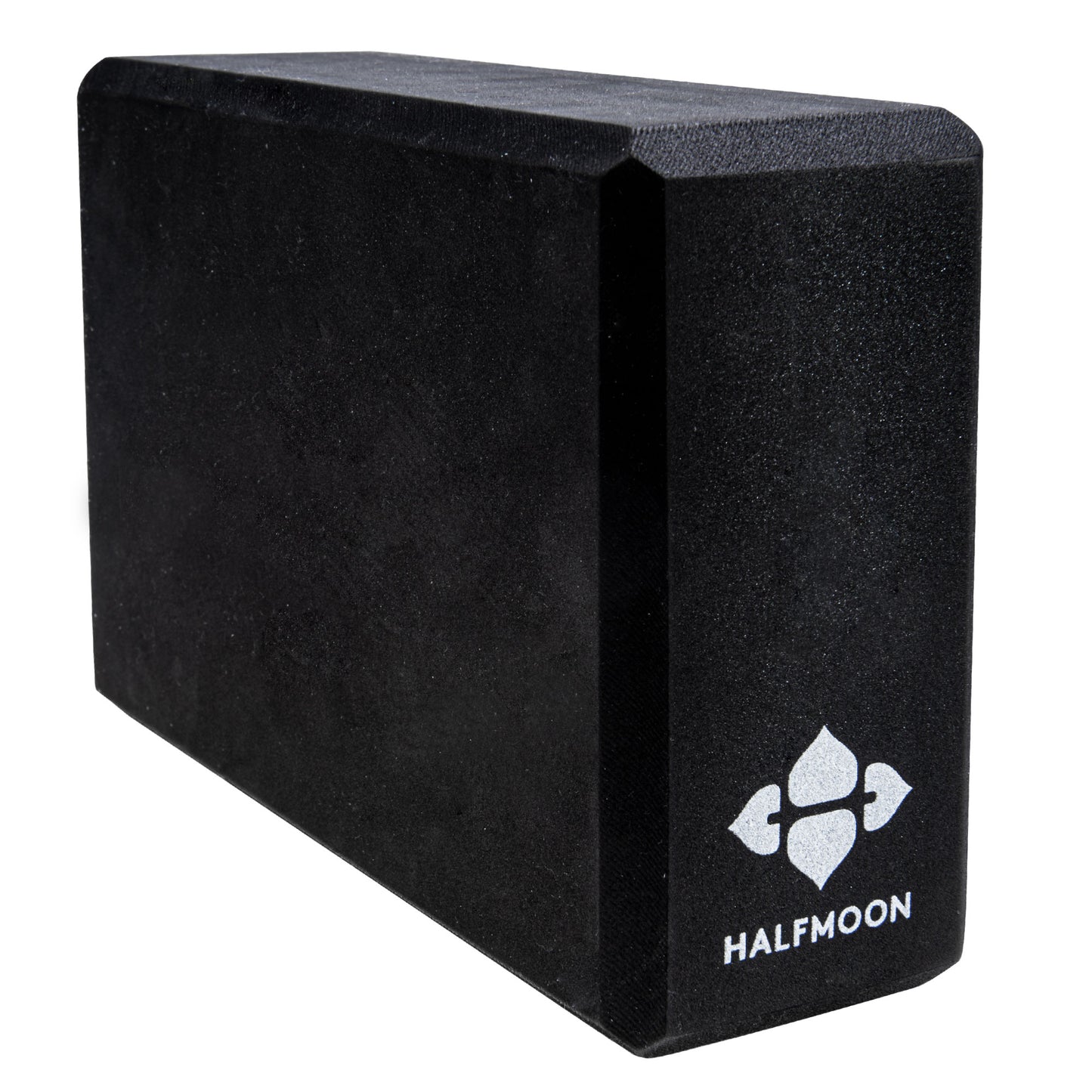 HalfMoon Black Yoga Block